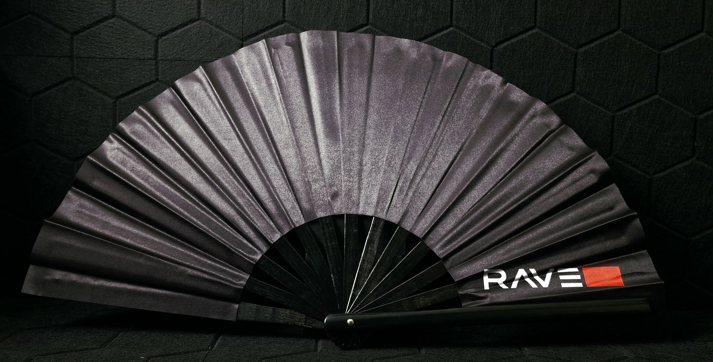 RAVE Fan | Black 33 cm large