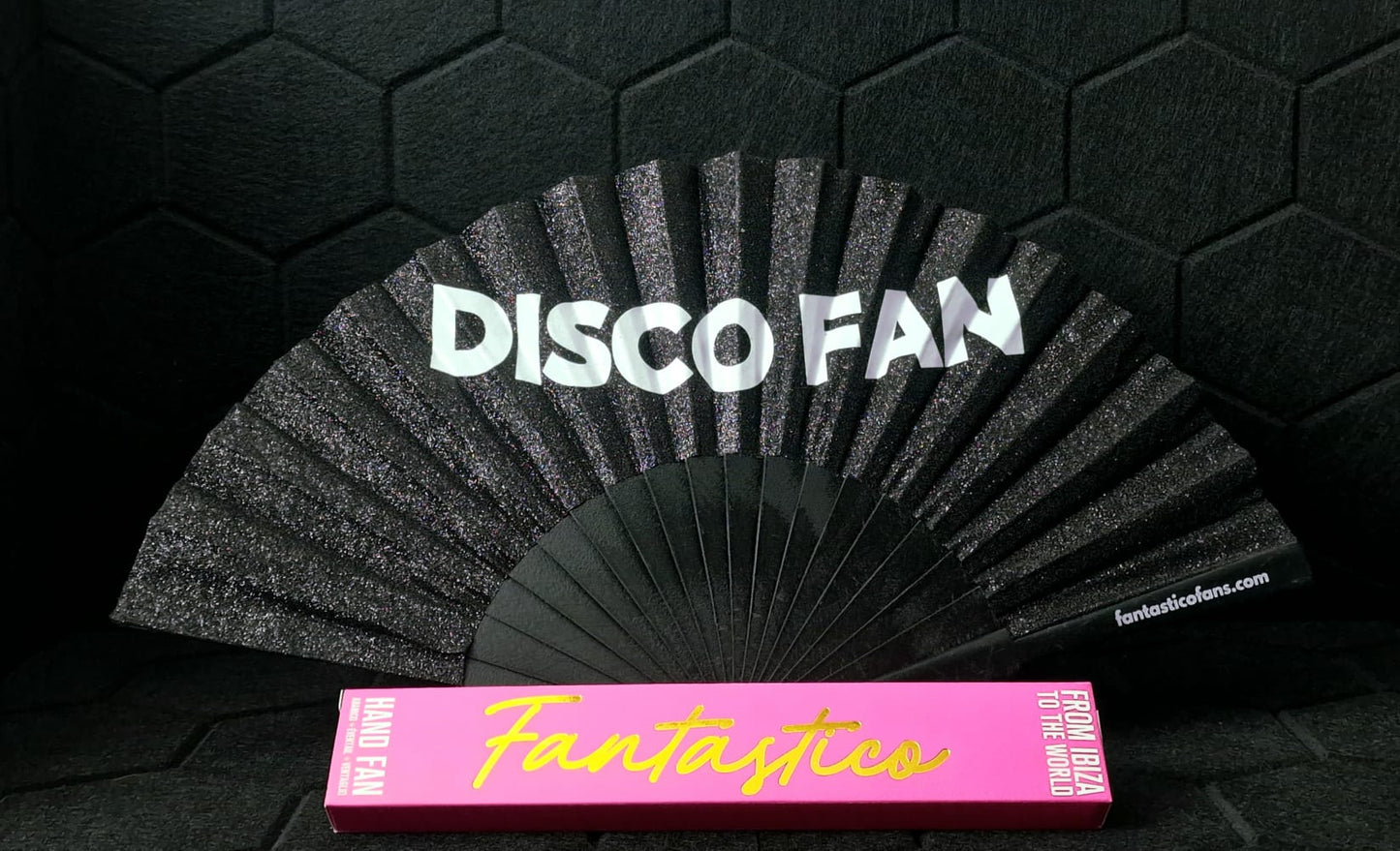 Disco Fan Glitter 23cm