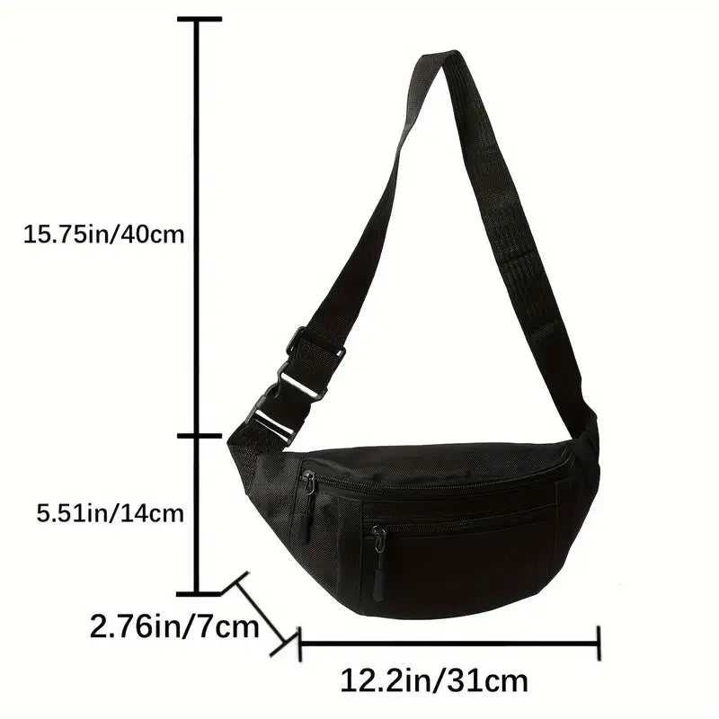 fanny pack Zwart