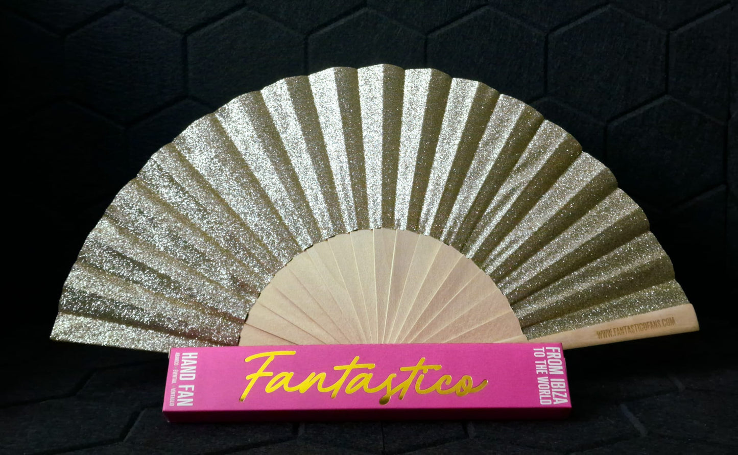 Champagne Gold Glitter 23cm