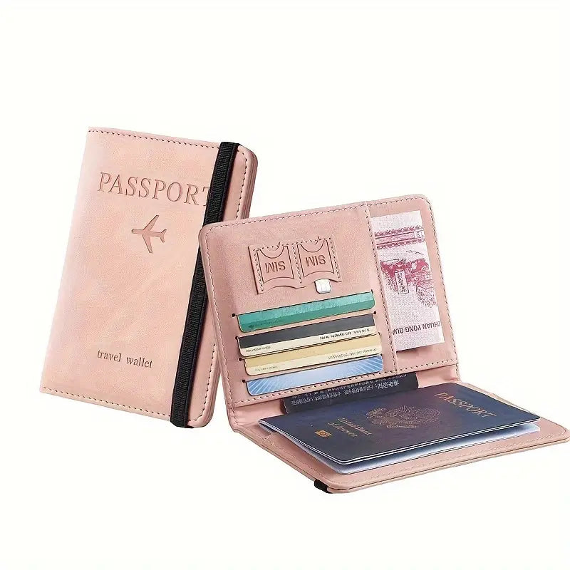 Paspoort houder Roze