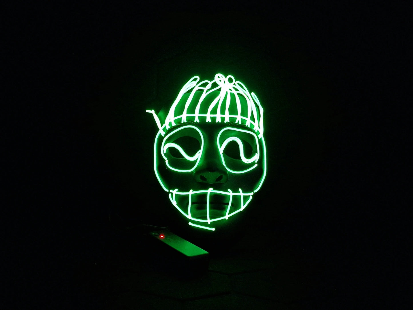 LED mask Anarchy Fluw 1.0 Green