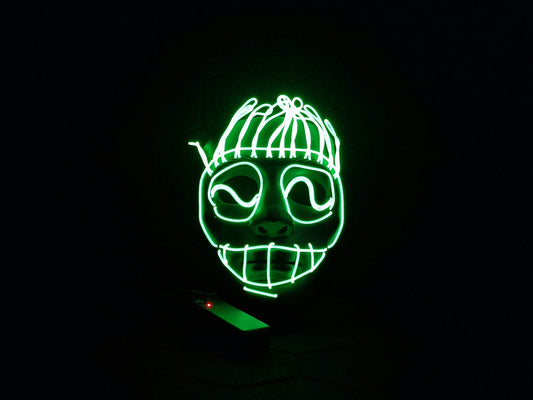 LED mask Anarchy Fluw 1.0 Green