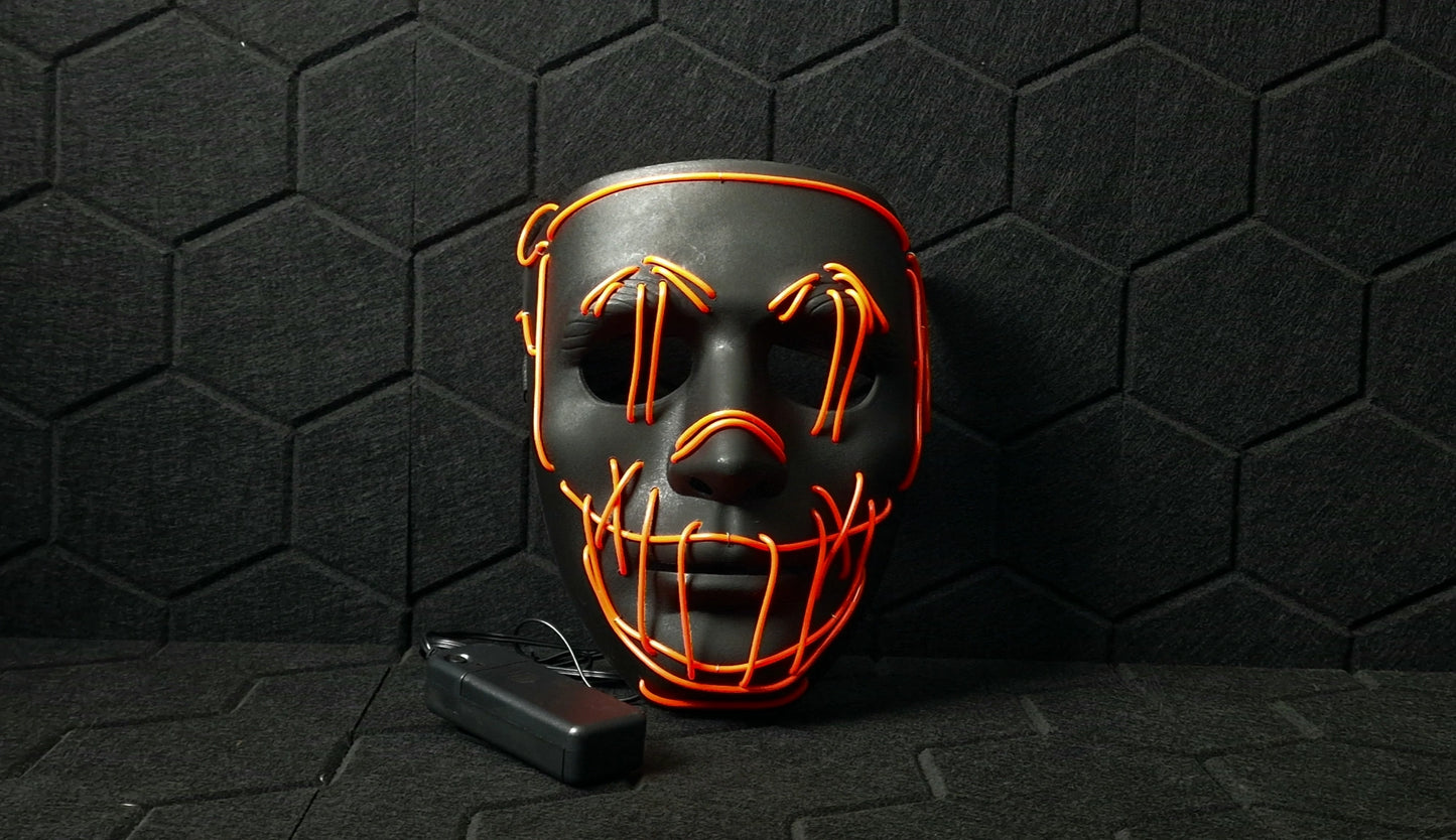 LED mask Anarchy Devil 1.0  Red