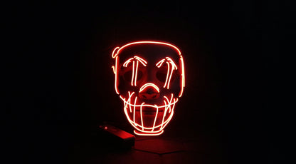 LED mask Anarchy Devil 1.0  Red