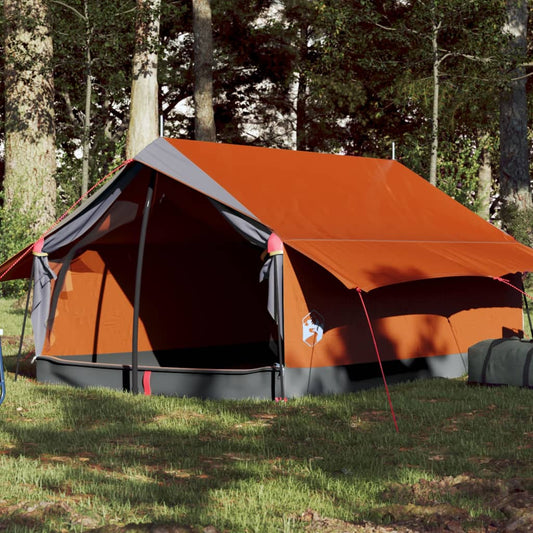 Tent 2-Persoons Waterdicht En Oranje