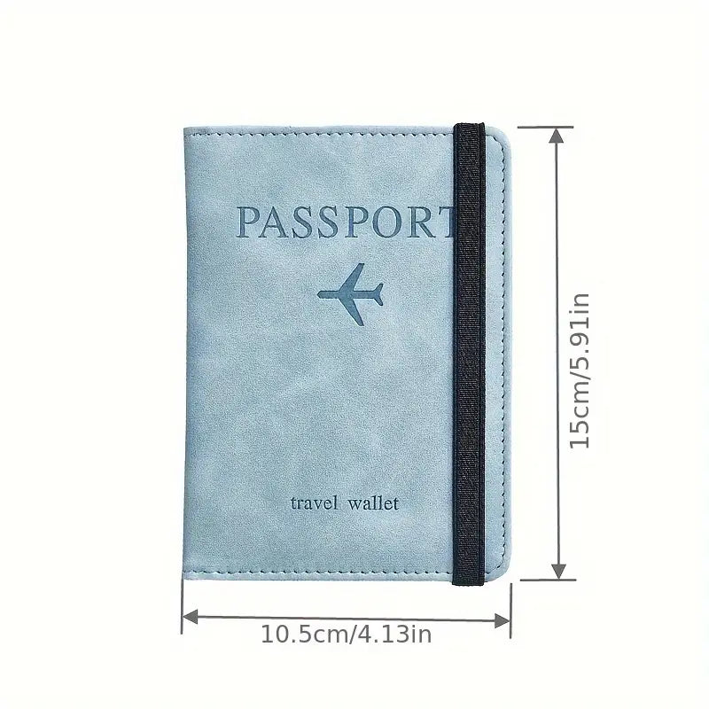 Paspoort houder Zwart