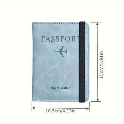 Paspoort houder Zwart